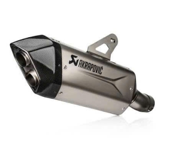 AKRAPOVIC CARBON TITANIUM SILVER BMW R1300GS/GSA